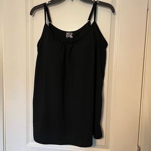 Black Bra-Tank / 32 Degrees Cool / Size L